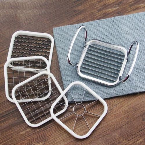 5 in 1 Multi-Functional Fruit Chopper Potato Slicer Stainless Steel Apple Corer Onion Slicer Vegetable Divider Cutter Kitchen Gadget Tool 5 in 1 Multi-Functional Fruit Chopper Potato Slicer Stainless Steel Apple Corer Onion Slicer Vegetable Divider Cutter Kitchen Gadget Tool